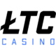 LTC casino logo dark